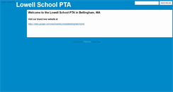 Desktop Screenshot of lowellschoolpta.org